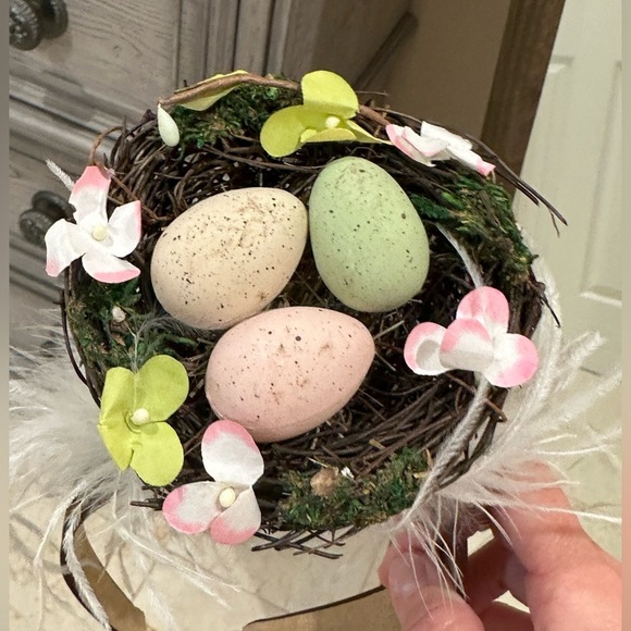Hand Crafted Easter Bird’s Nest Headband - Picture 3 of 3